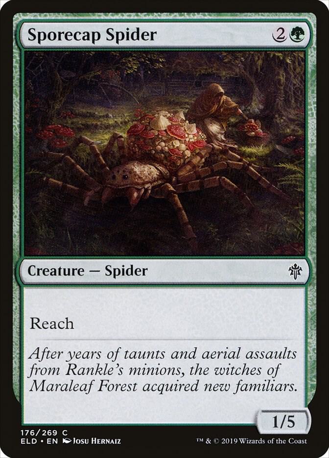 Sporecap Spider [Throne of Eldraine] 176