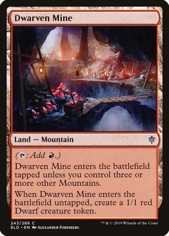 Dwarven Mine [Throne of Eldraine] 243