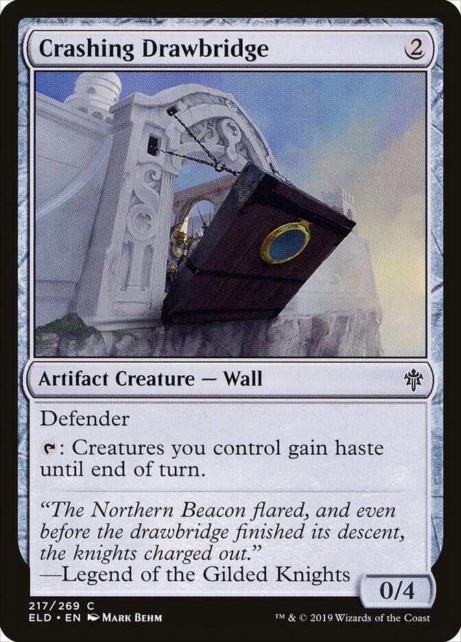 Crashing Drawbridge [Throne of Eldraine] 217