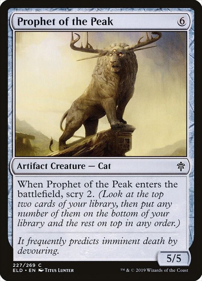 Prophet of the Peak [Throne of Eldraine] 227