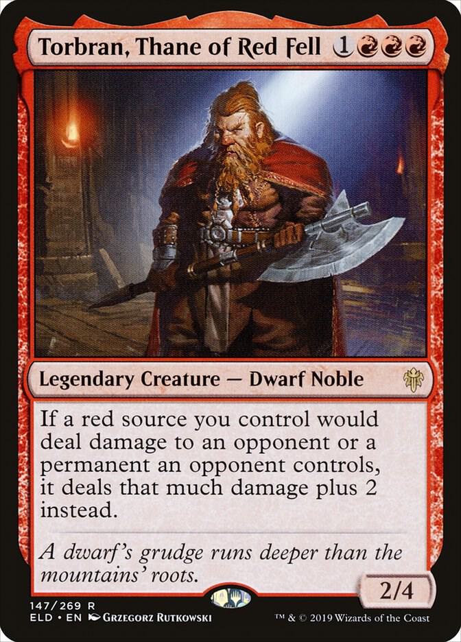 Torbran, Thane of Red Fell [Throne of Eldraine] 147