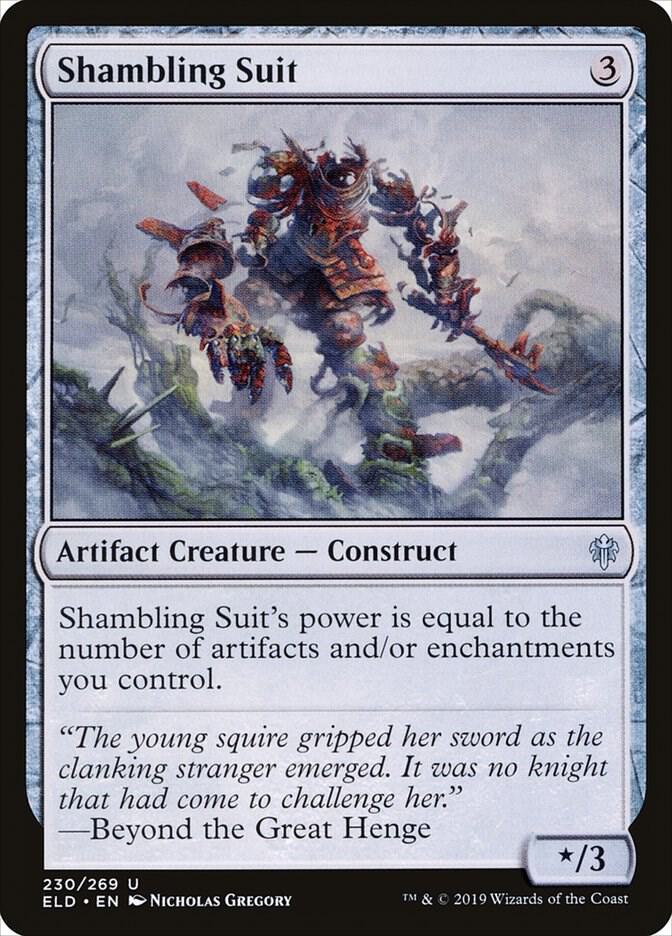 Shambling Suit [Throne of Eldraine] 230