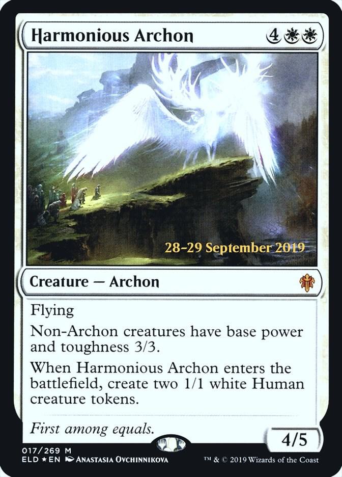 Harmonious Archon [Prerelease Cards] 17
