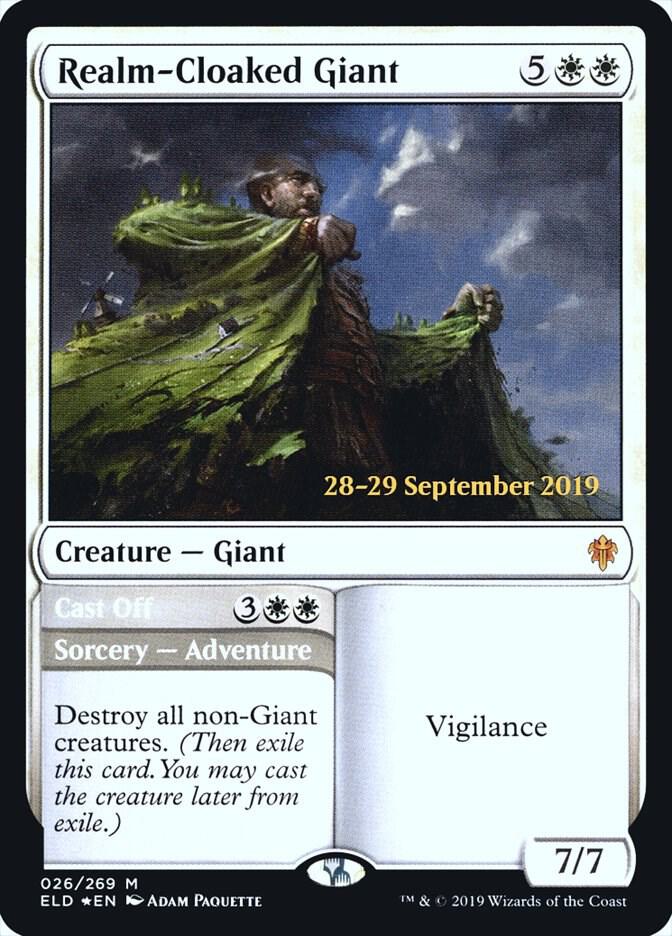 Realm-Cloaked Giant [Prerelease Cards] 26