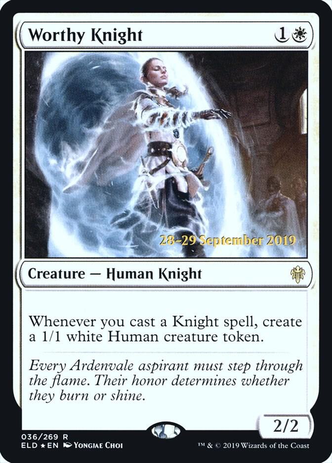 Worthy Knight [Prerelease Cards] 36