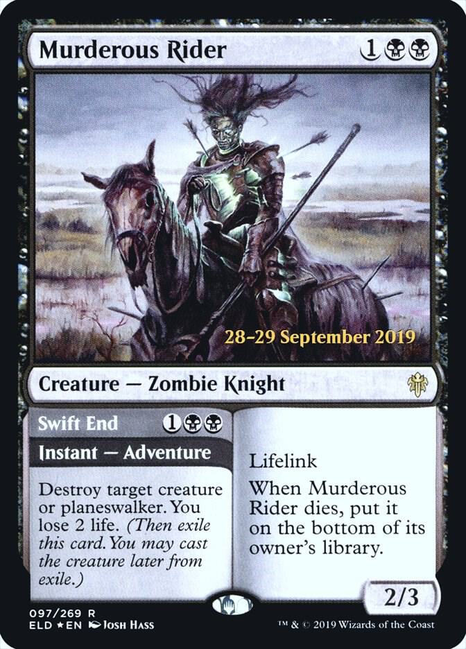 Murderous Rider [Prerelease Cards] 97