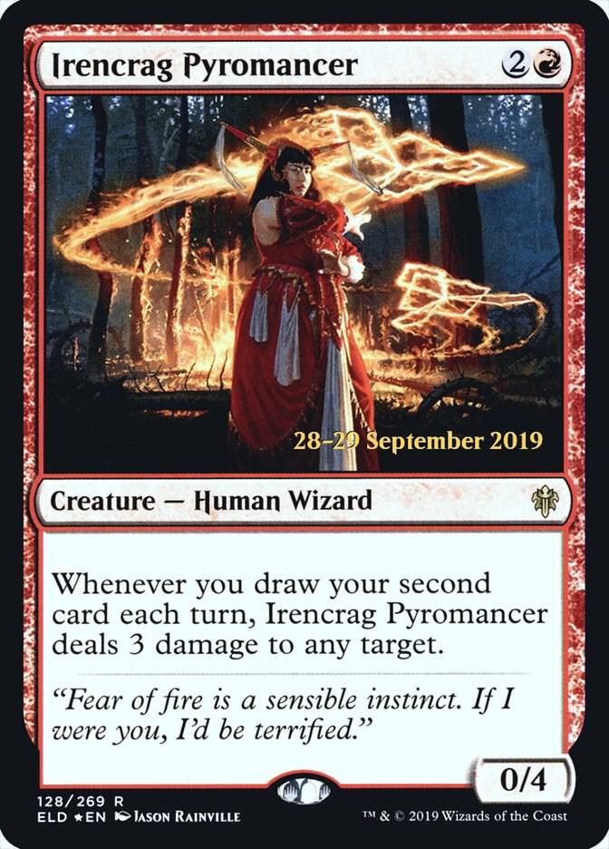 Irencrag Pyromancer [Prerelease Cards] 128