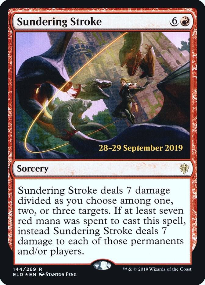 Sundering Stroke [Prerelease Cards] 144