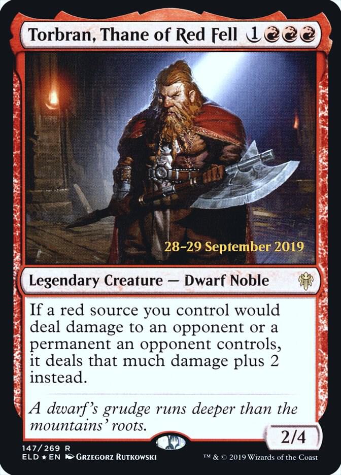 Torbran, Thane of Red Fell [Prerelease Cards] 147