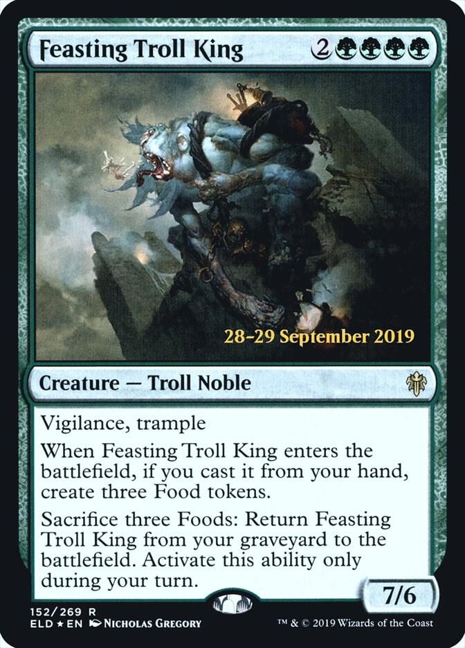 Feasting Troll King [Prerelease Cards] 152