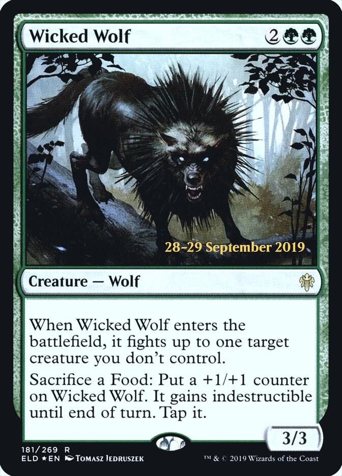 Wicked Wolf [Prerelease Cards] 181