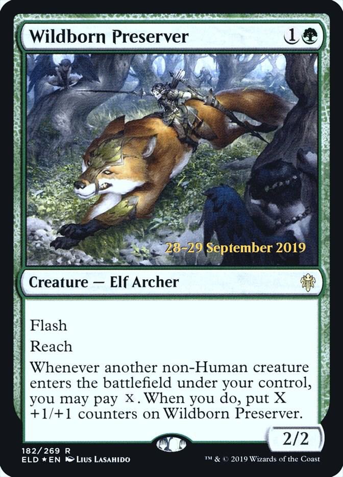 Wildborn Preserver [Prerelease Cards] 182