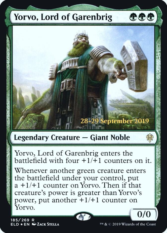 Yorvo, Lord of Garenbrig [Prerelease Cards] 185