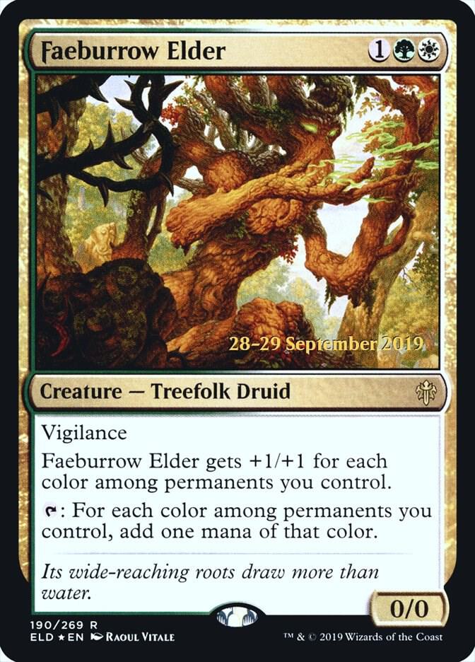 Faeburrow Elder [Prerelease Cards] 190