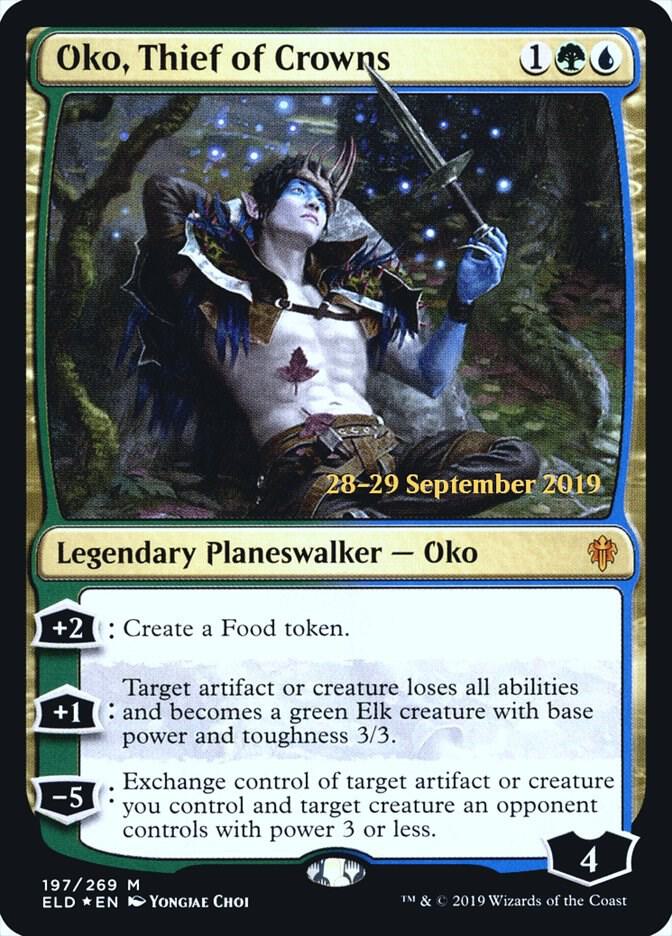 Oko, Thief of Crowns [Prerelease Cards] 197