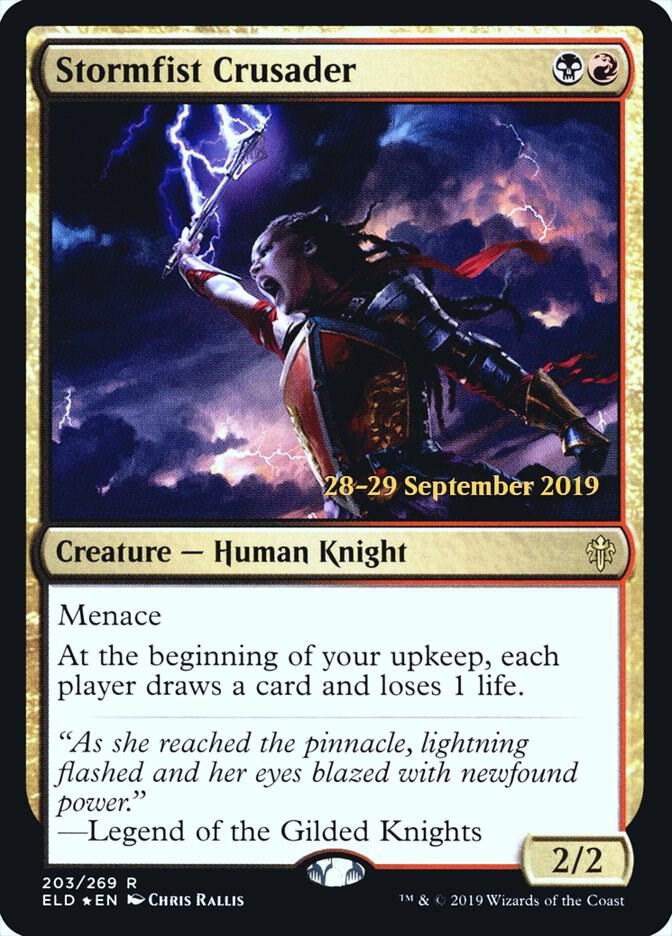 Stormfist Crusader [Prerelease Cards] 203