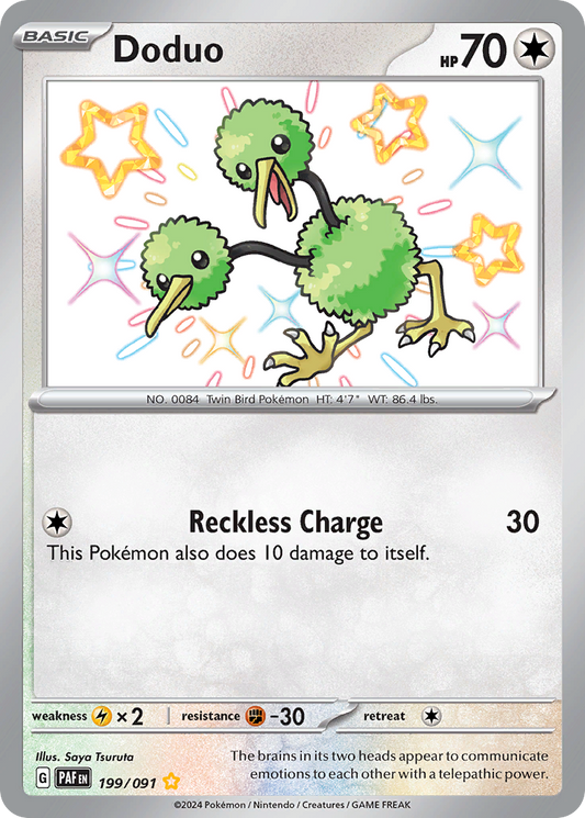 Doduo - 199/91 Paldean Fates