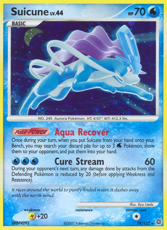 Suicune - 19/132 Secret Wonders