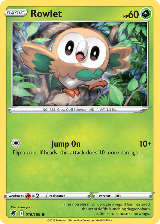 Rowlet - 19/189 Astral Radiance