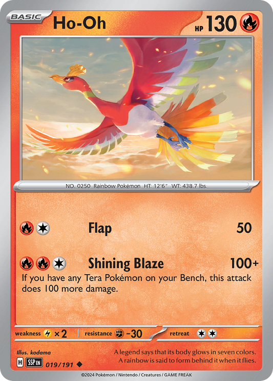 Ho-Oh - 19/191 Surging Sparks