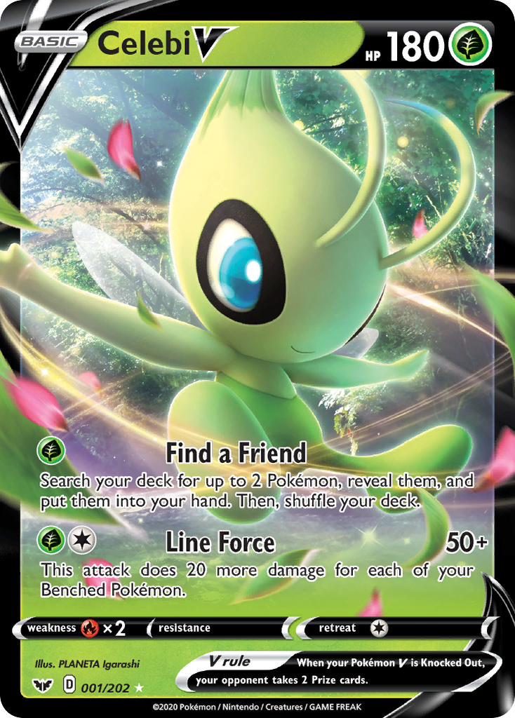 Celebi V - 1/202 Sword & Shield