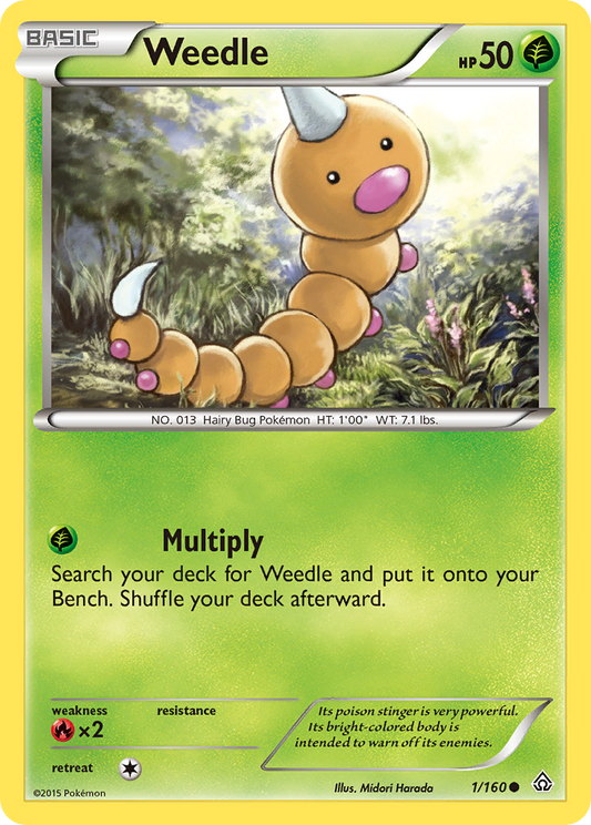 Weedle - 1/160 Primal Clash