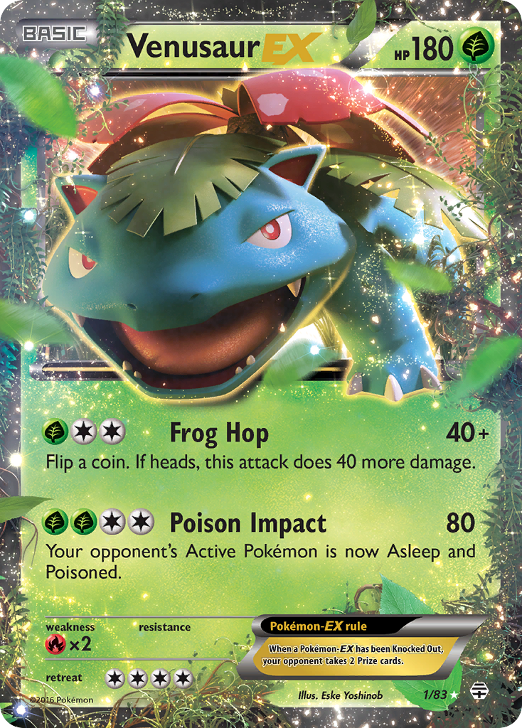 Venusaur-EX - 1/83 Generations