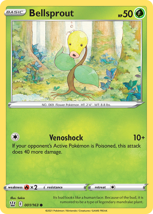 Bellsprout - 1/163 Battle Styles