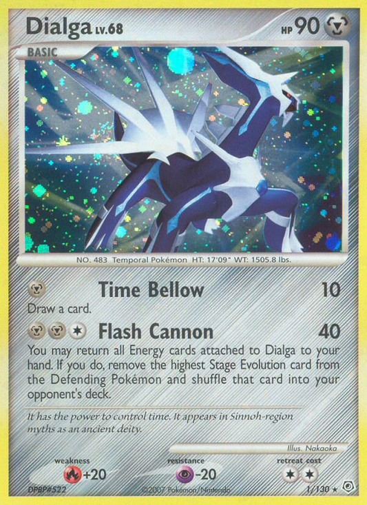 Dialga - 1/130 Diamond & Pearl