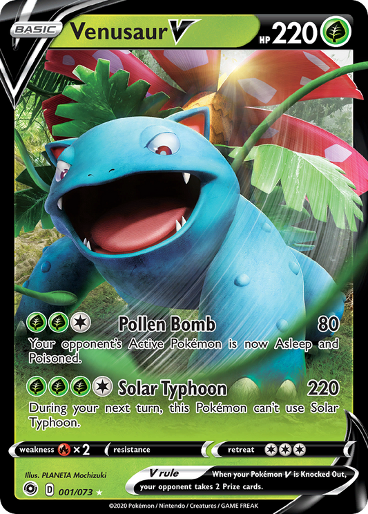 Venusaur V - 1/73 Champion's Path