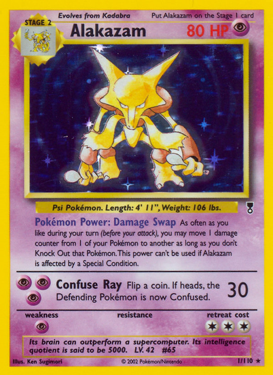 Alakazam - 1/110 Legendary Collection