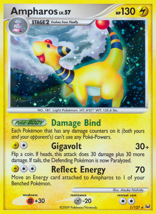 Ampharos - 1/127 Platinum