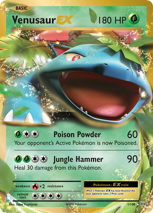 Venusaur-EX - 1/108 Evolutions