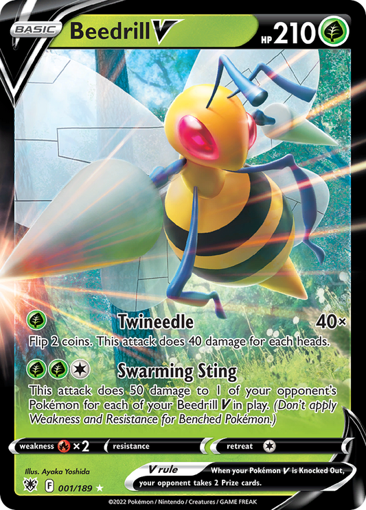 Beedrill V - 1/189 Astral Radiance