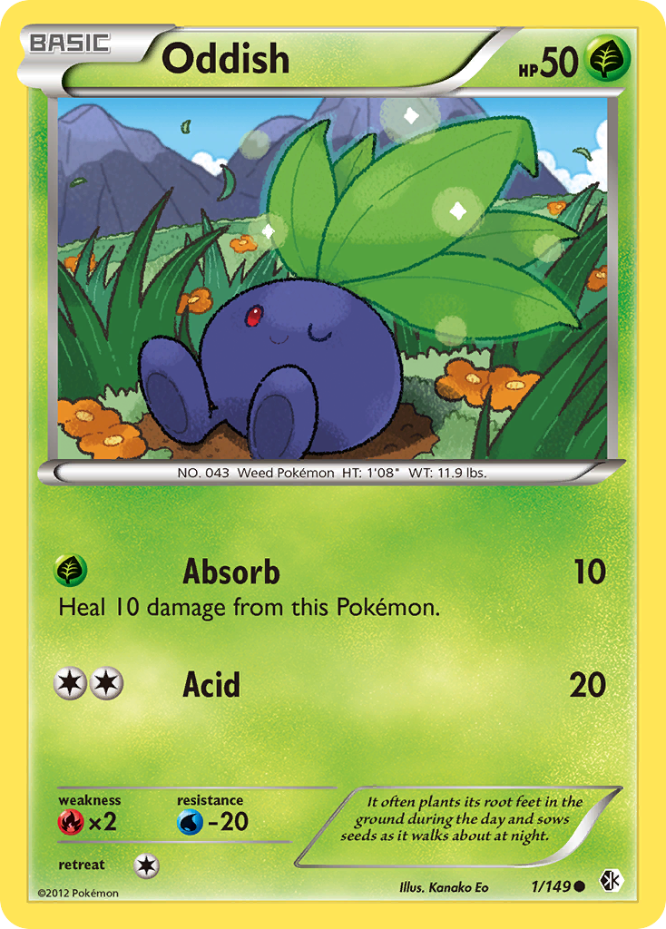 Oddish - 1/149 Boundaries Crossed