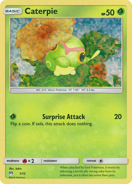 Caterpie - 1/12 McDonald's Collection 2019