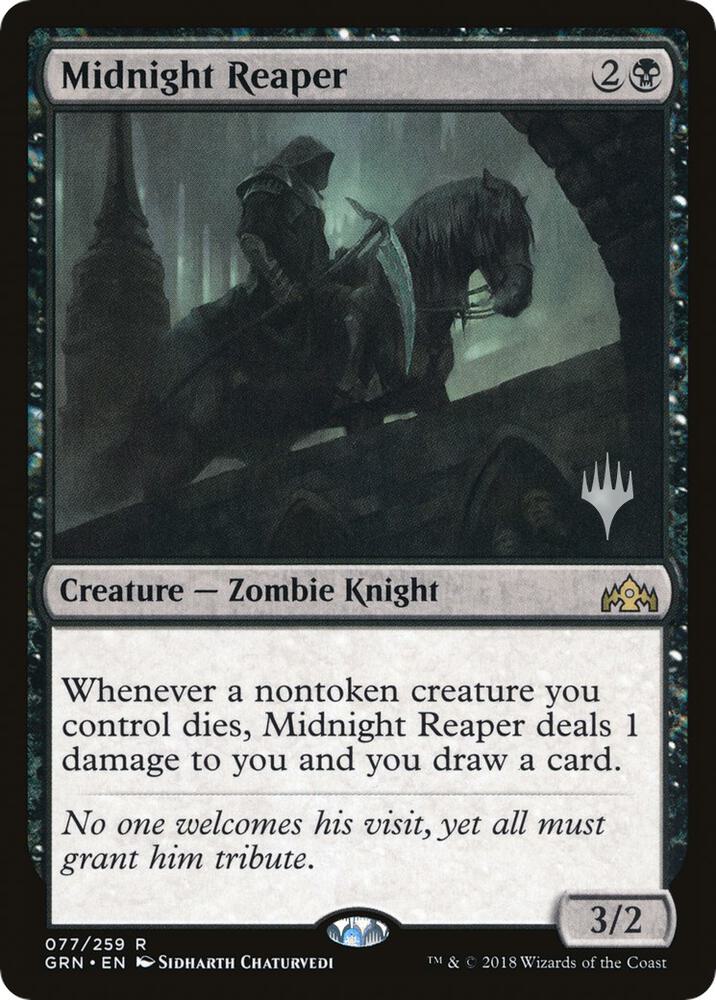 Midnight Reaper [Promo Pack: Throne of Eldraine] 77