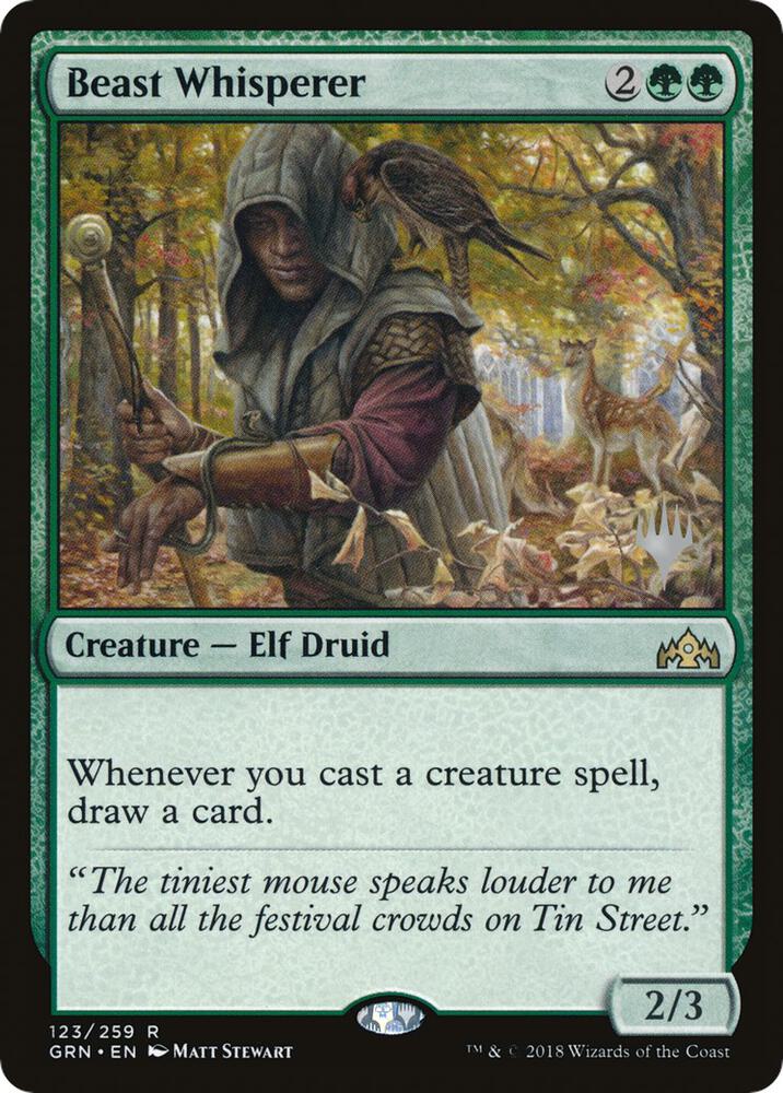 Beast Whisperer [Promo Pack: Throne of Eldraine] 123