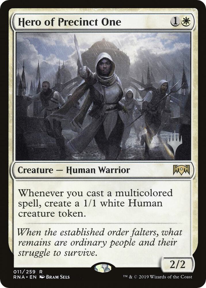 Hero of Precinct One [Promo Pack: Throne of Eldraine] 11