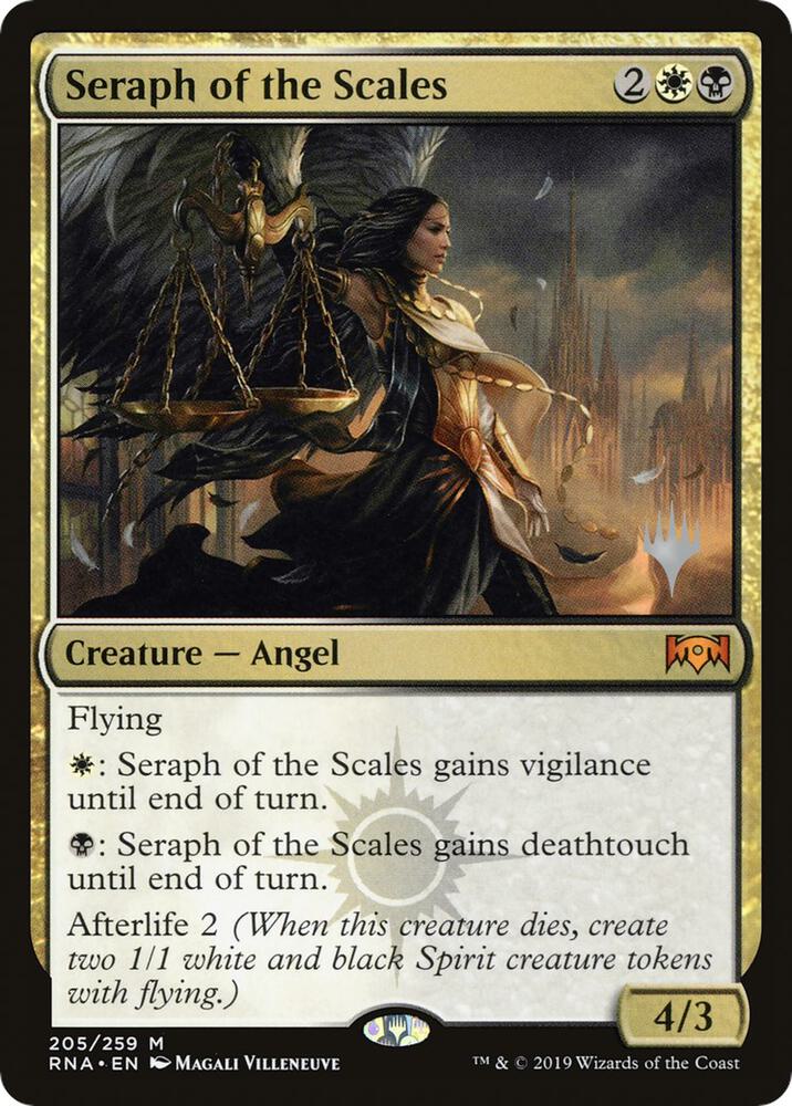 Seraph of the Scales [Promo Pack: Throne of Eldraine] 205