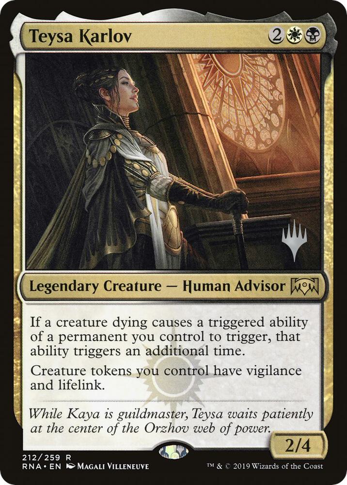 Teysa Karlov [Promo Pack: Throne of Eldraine] 212