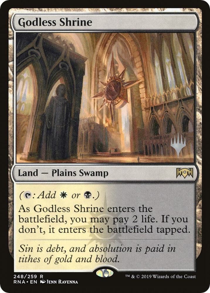Godless Shrine [Promo Pack: Throne of Eldraine] 248