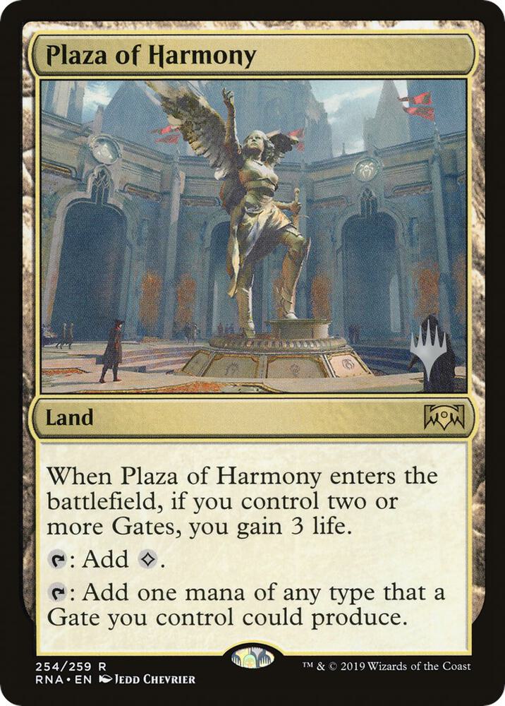 Plaza of Harmony [Promo Pack: Throne of Eldraine] 254