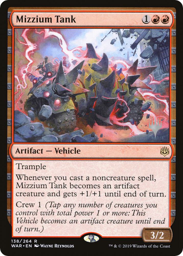 Mizzium Tank [Promo Pack: Throne of Eldraine] 138