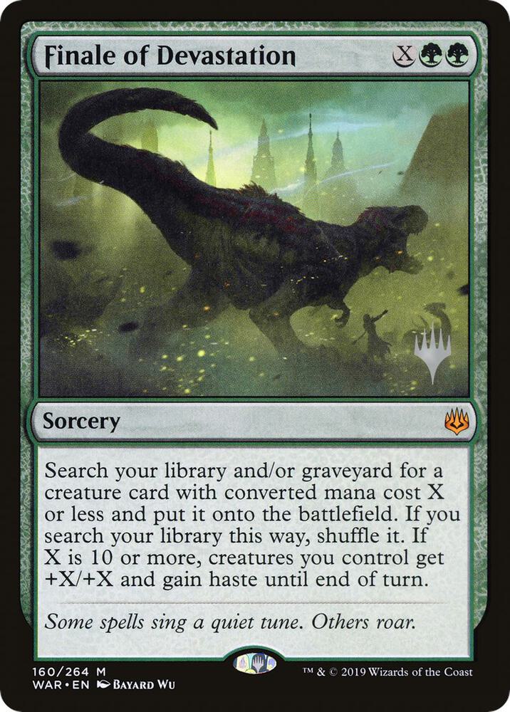 Finale of Devastation [Promo Pack: Throne of Eldraine] 160