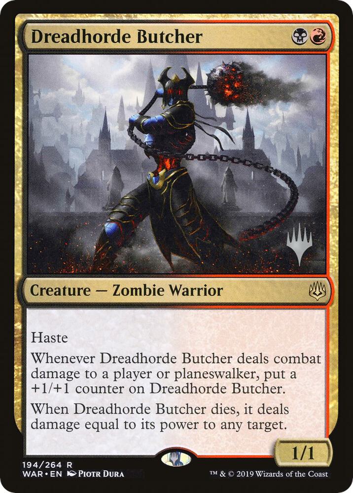 Dreadhorde Butcher [Promo Pack: Throne of Eldraine] 194