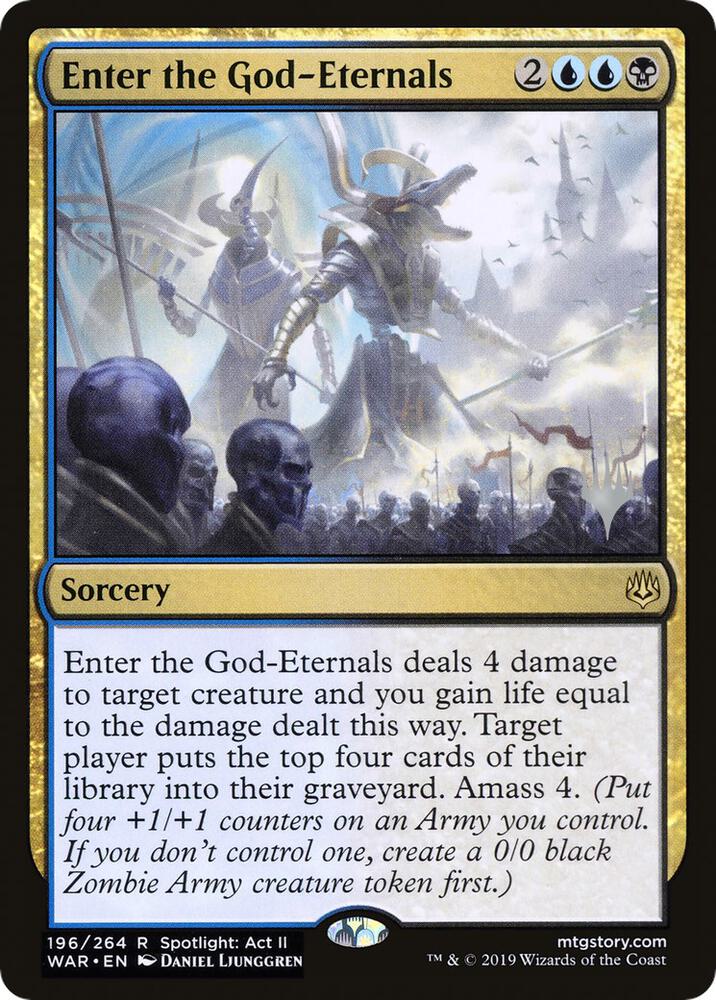 Enter the God-Eternals [Promo Pack: Throne of Eldraine] 196