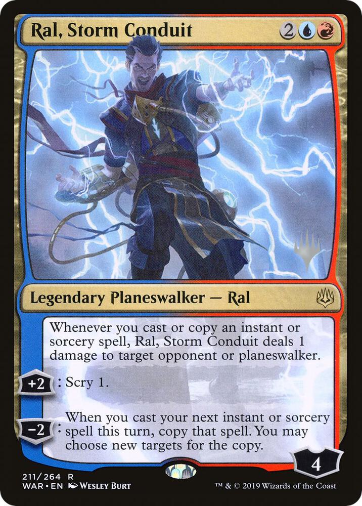 Ral, Storm Conduit [Promo Pack: Throne of Eldraine] 211