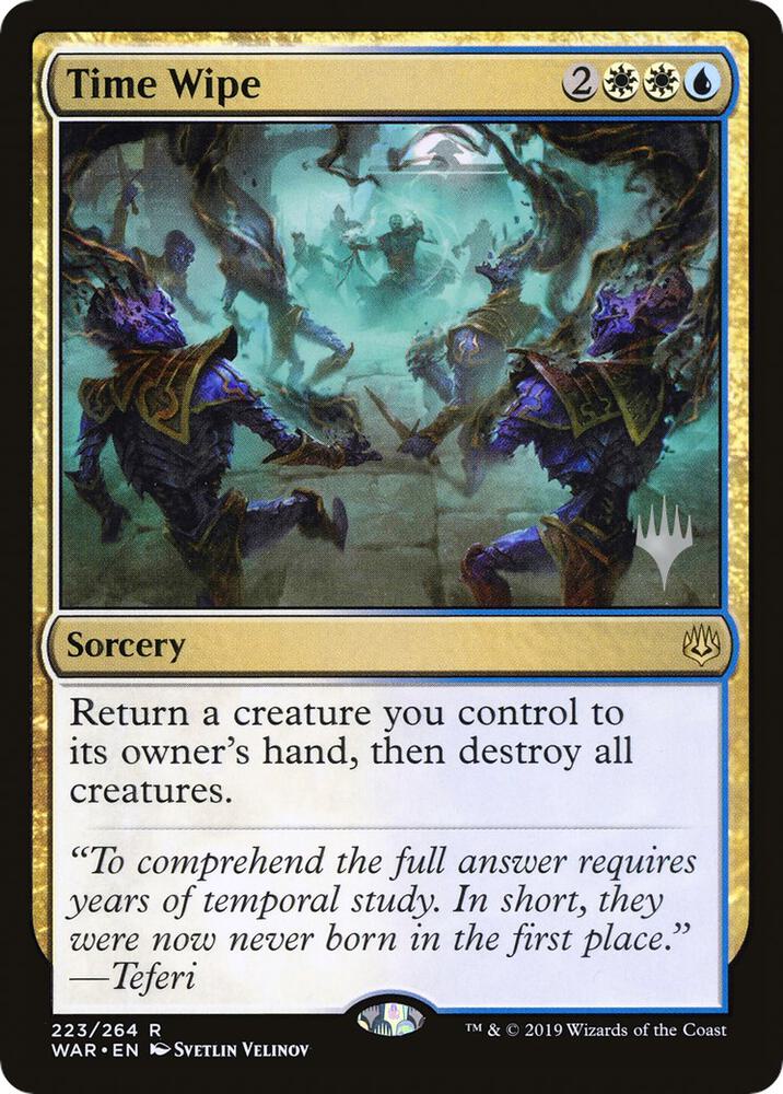 Time Wipe [Promo Pack: Throne of Eldraine] 223