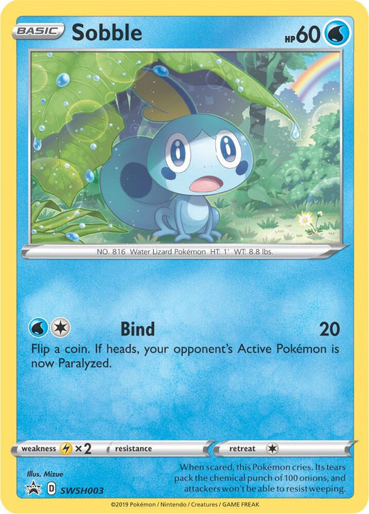 Sobble - SWSH003 [SWSH: Sword & Shield Promo Cards] SWSH003